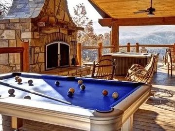 Outdoor Pool Table Rentals in the Midwest States IL IN MI MO WI MN OH IA