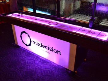 Best priced custom LED Shuffleboard Table Rentals in Chicago, IL