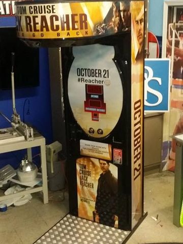 Customized Arcade Games for Movie Premier, boxer punching bag machine