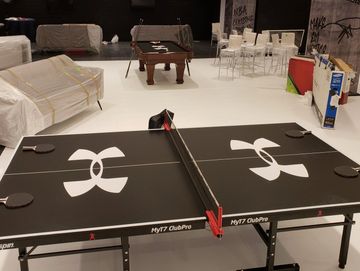 Custom Branded Ping Pong Table Rental Chicago IL