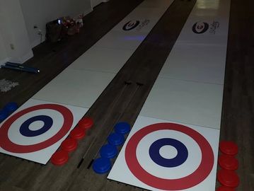 Floor Curling Rental in Chicago Indianapolis Saint Louis Detroit Milwaukee Madison Des Moines