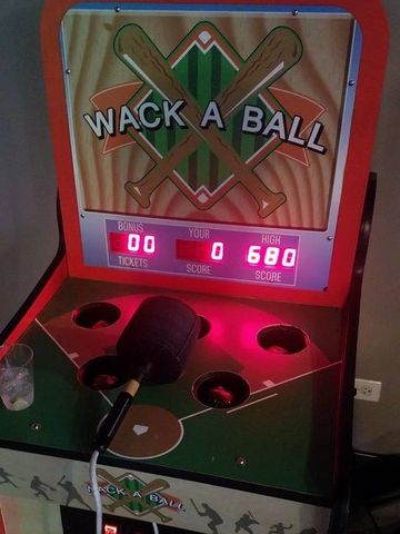 Whack A Ball - Custom Baseball Themed Whack A Mole Arcade Game Rental - Chicago, IL