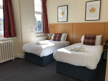 Stotfield Hotel. Lossiemouth, Moray, Scotland
Hotel
Bed & Breakfast
Accommodation
Twin Bedroom