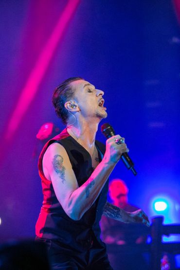 Depeche Mode frontman and founding member David Gahan.