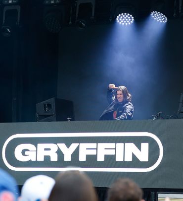 GRYFFIN performing at the Detroit Grand Prix