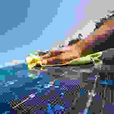 Photovoltaikanlagen Reinigung