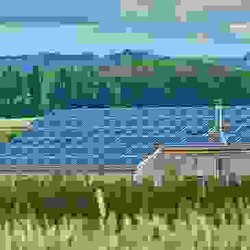 Photovoltaikanlage auf dem Dach