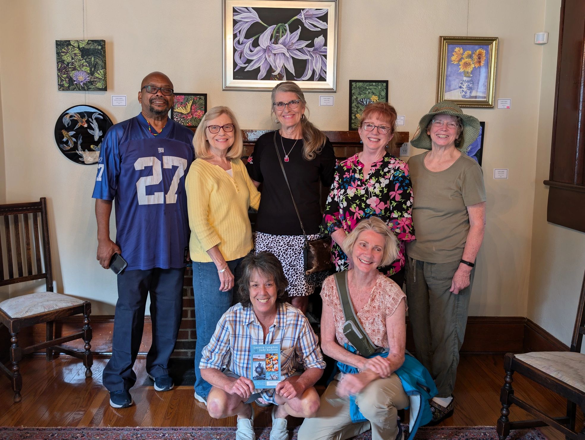 Group of people smiling