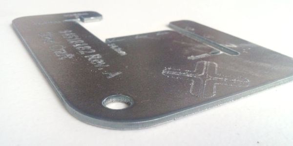 pieza de corte laser