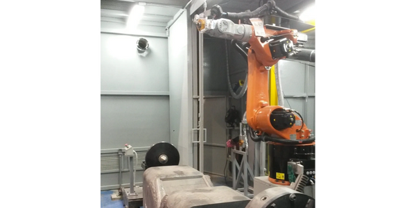 Sistema de laser cladding de bfrazo robótico