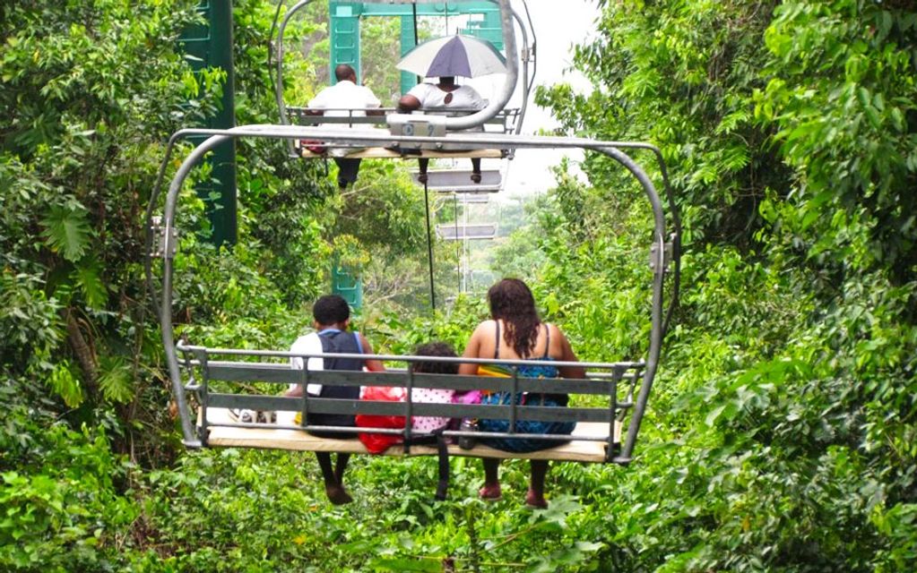 Treetop adventure to Mystic Mountain