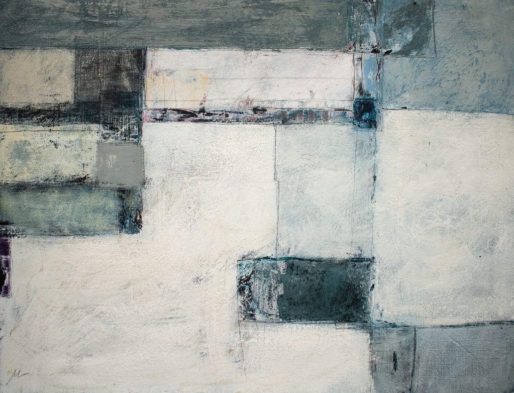 "Open door".
81 x 61 cm.
Encaustic and oils on birch ply.