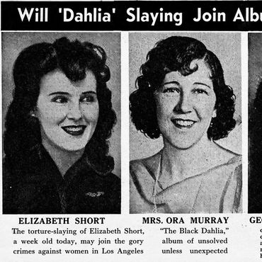 Will 'Dahlia" Slaying Join Album Of Unsolved Murders, news clip