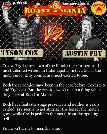 tyson cox austin fry roast batte