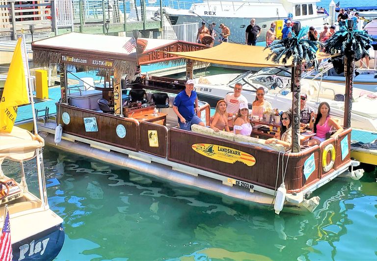 TikiFunBoats is a fun boat rental with an island vibe in Newport Beach, California.