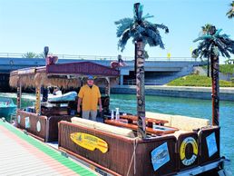 TikiFunBoats boat rental in Newport Beach comes with a licensed captain who cruises you around the h