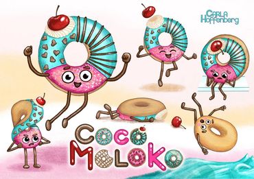 Coco Moloko Character Design