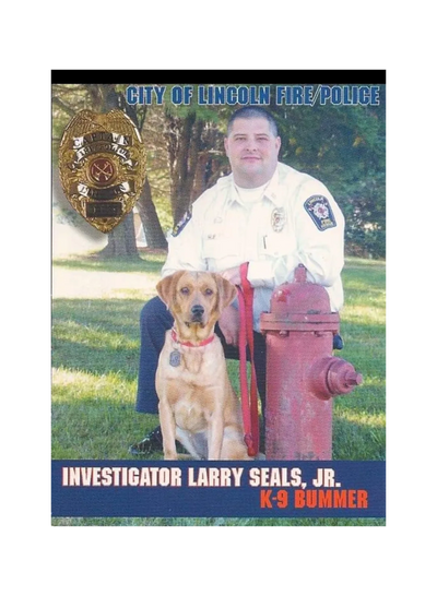 Captain Larry Seals
Lincoln Fire Dept. Retired