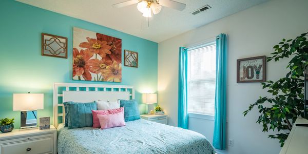 Beautiful Bedrooms in this Myrtlewood Vacation Rental