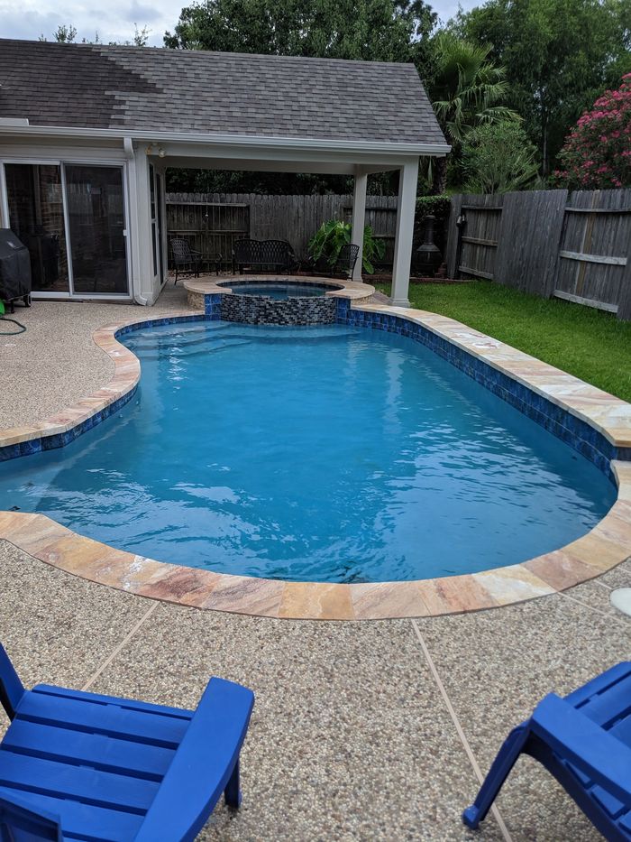 Mastertile, travertine, pebbletec, quartz, quartz plaster, remodel, pool, Jandy, Zodiac, IAqualink