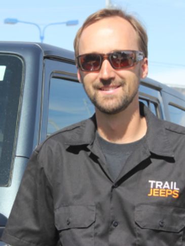 Owner of Trail Jeeps, Weston Blackie