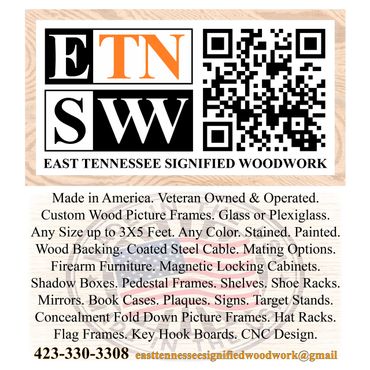 East Tennessee Signified Woodwork has many woodworking products including firearm furniture.