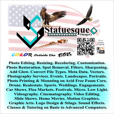 Statuesque Imagery is a subsidiary of East Tennessee Signified Woodwork.