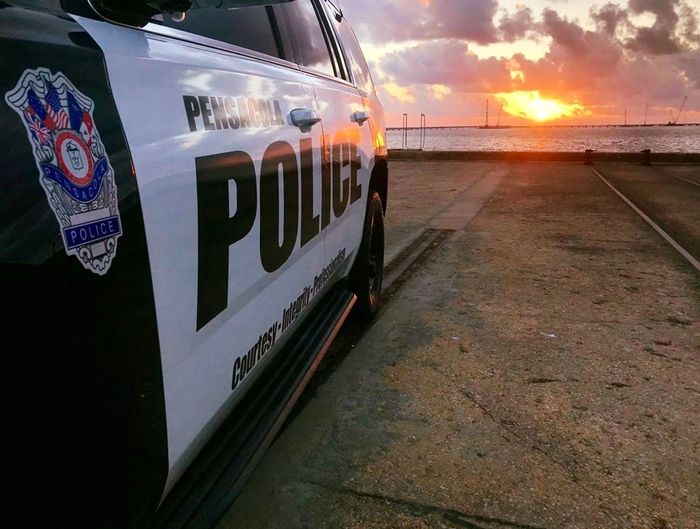 Pensacola Police at the Port of Pensacola.