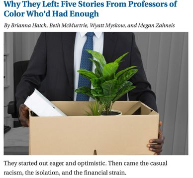Dr. Davis is featured in widely referenced article by Inside Higher Ed