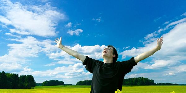 Man is happy after finding a permanent and natural solution of impotence in Stem cell therapy