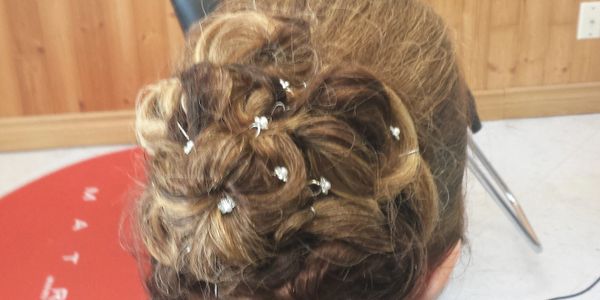 Updo's & wedding specials available