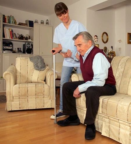 Assitance with mobilty personal care service