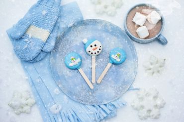 Scarf and Sweets Background - free to use, just right click and download