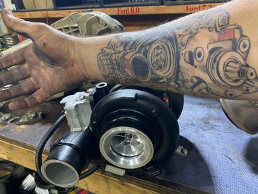Diesel turbo Tattoo! Need say anymore?