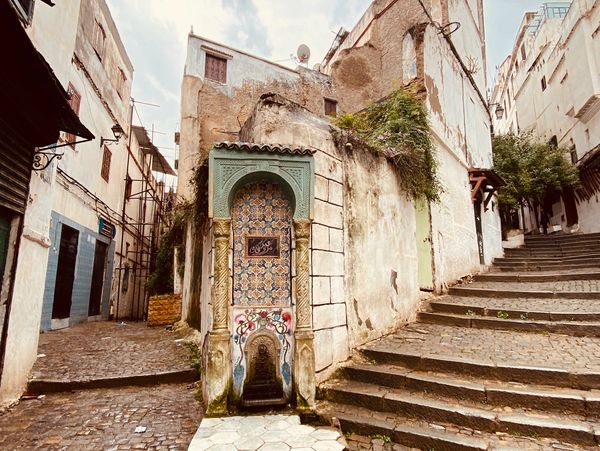 Algeria private tour. Algiers city street view.