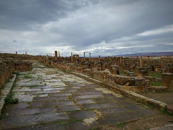 Algiers private custom tours. Ruins in Algeria