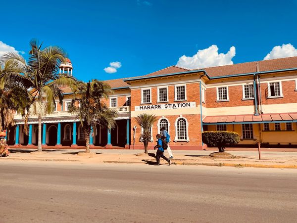 Harare Station, Zimbabwe on private tour