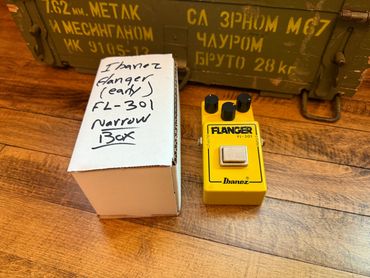 Ibanez Flanger FL-301 (early 18v narrow box) no serial
