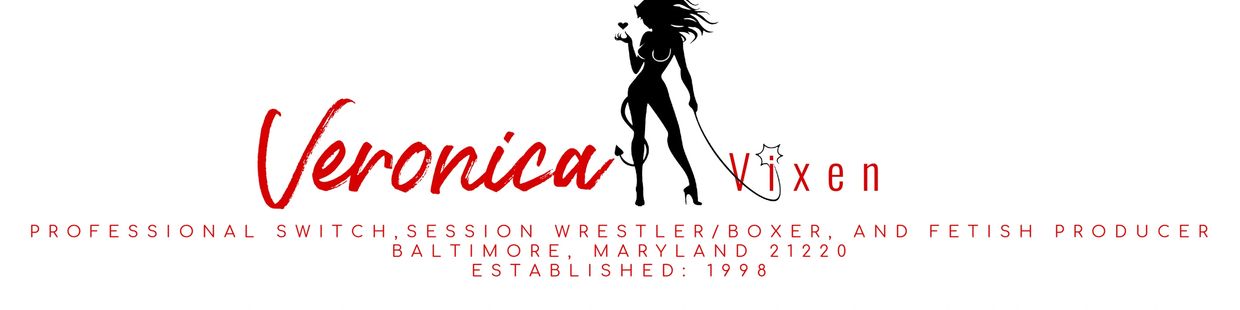 Veronica Vixen is a proswitch, session wrestler & boxer, and a fetish producer in Baltimore, MD