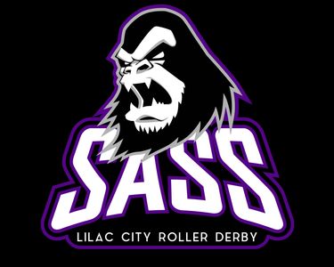 The SASS logo, an angry Sasquatch