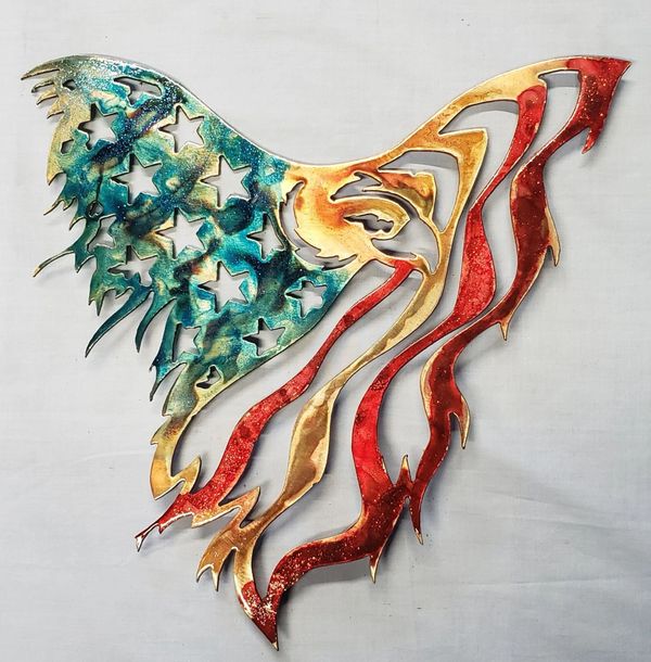 American Flag Custom Metal Art