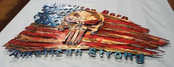 Custom Metal Art by Tim Oldham of Snowy Ridge Metal Art in Show Low Arizona.