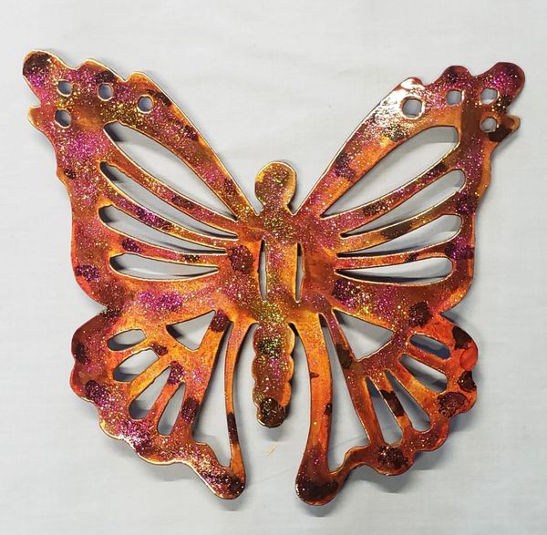 Butterfly magical custom metal art