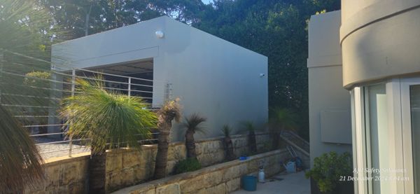 Garage showing CCTV cameras installed