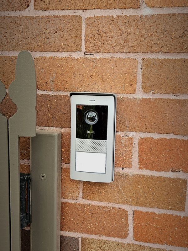 Elvox Intercom Mounted on Wall