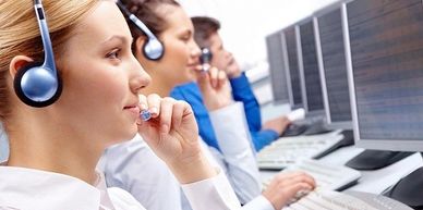 People answering back to base alarm calls