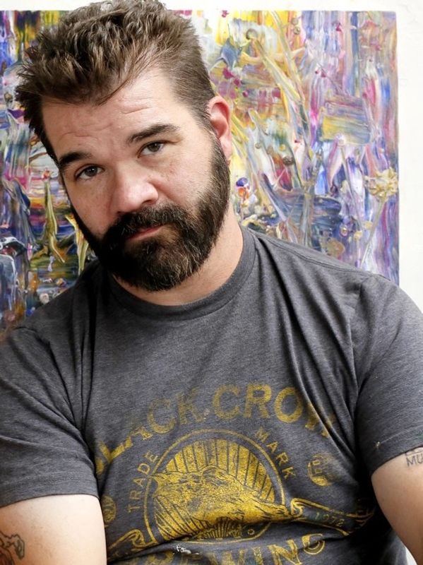 Buffalo, New York artist Damien Raphael embarked on his intuitive art journey shortly after his moth