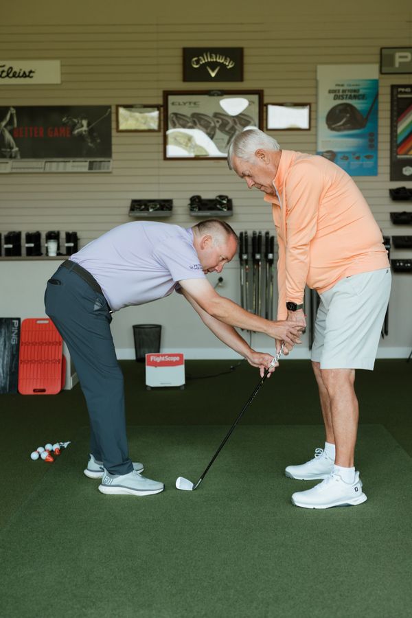 Golf coaching, grip check, Golf, Instruction, Golf Instruction, Wedges, Indoor Bay Work