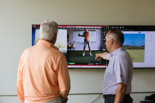 Reviewing video, Golf Coaching, virtual coaching, swing review