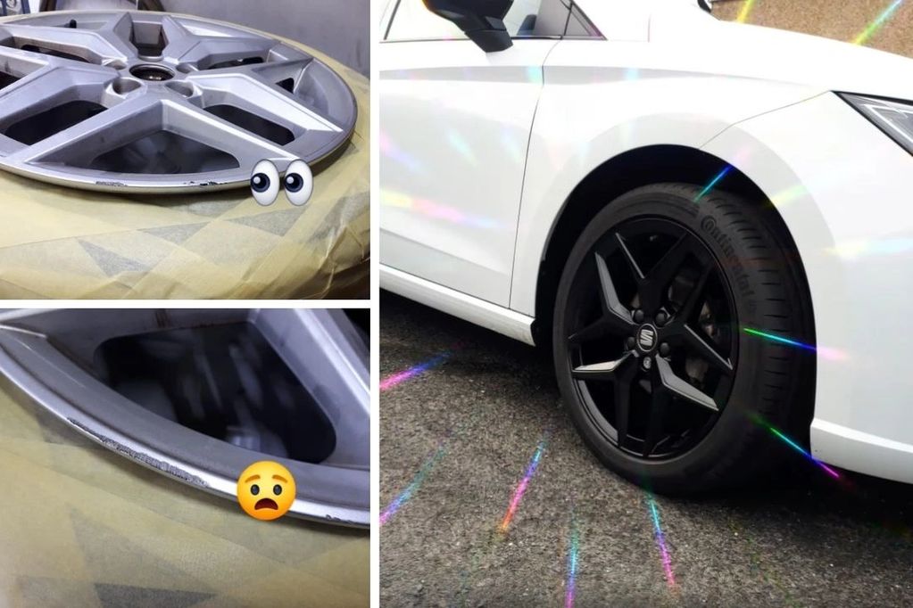 Alloy repair and colour change yorkshire